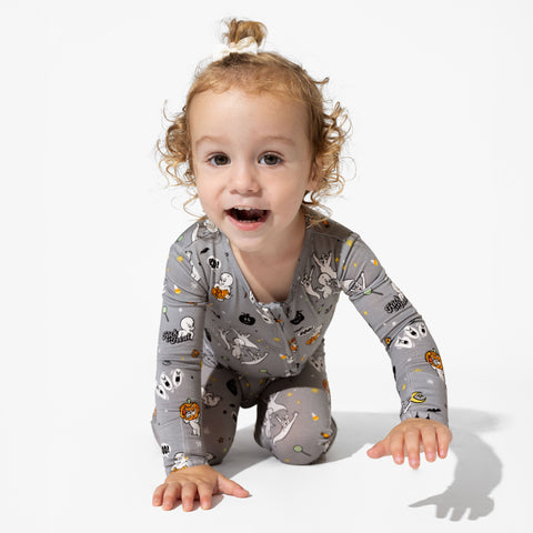 Casper Halloween Bamboo Convertible Footie - Bellabu Bear