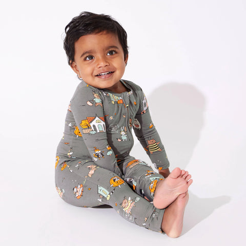 Bamboo Convertible Footie - Trick or Treaters