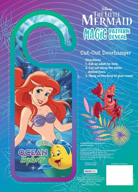 Disney Little Mermaid: Magic Pattern Reveal Coloring Book