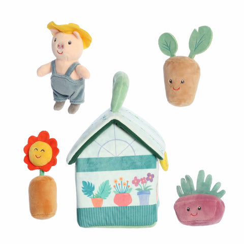My First Greenhouse Plush Activity Set