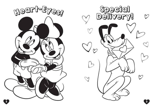 Disney Mickey Mouse Valentine's Day Coloring & Activity Book