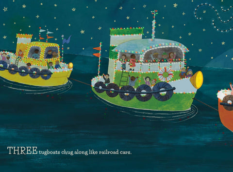 Christmas Ahoy! A Christmas Boat Parade Book - Sleeping Bear Press