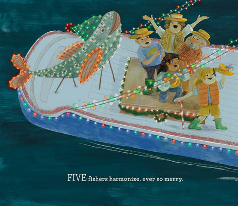 Christmas Ahoy! A Christmas Boat Parade Book - Sleeping Bear Press