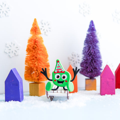 Christmas Character & Light-Up Cubes - Glo Pals