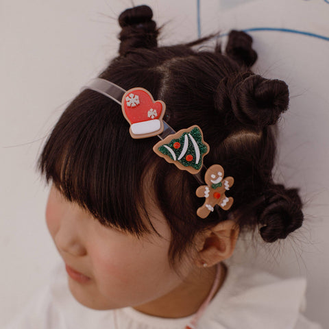 Christmas Cookies Holiday Headband - Lilies & Roses NY