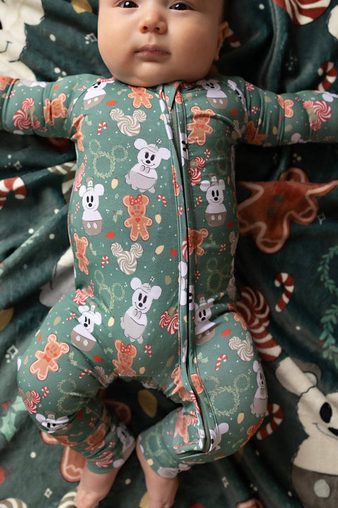 Christmas Magic Zipper Romper - Ellie Sue