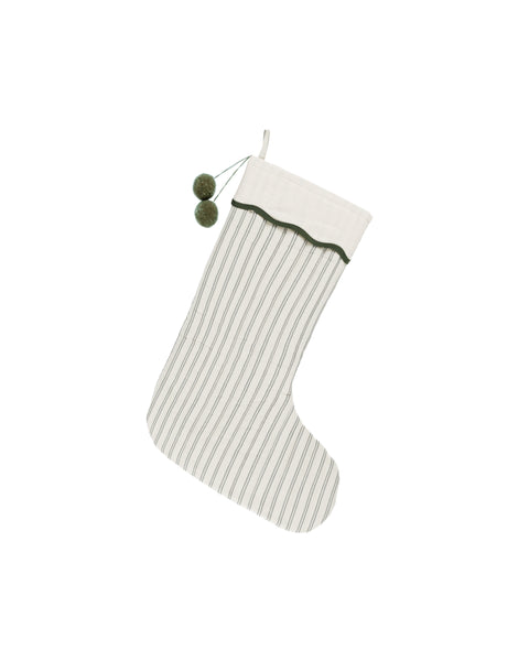 Christmas Stocking | Forest Pinstripe - Rylee + Cru