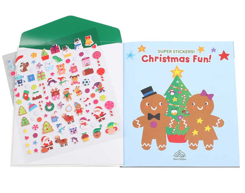 Christmas Super Puffy Stickers! Christmas Fun! Sticker Book - Simon & Schuster