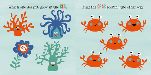 Colorful World: Sea Book - Butterbugboutique