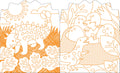 Coloring Book With Stickers: Dinosaurs - Petit Collage