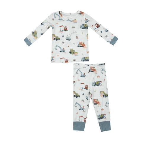 Construction Alphabet Loungewear Set - Angel Dear