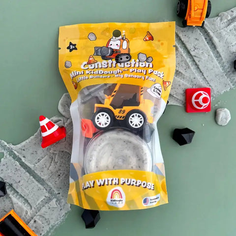 Construction Mini Play Pack | Cookies & Cream Scented