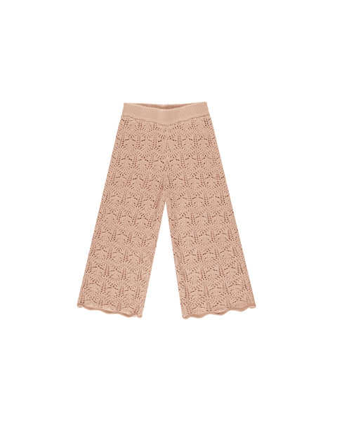 Crochet Knit Pant | Rose - Rylee + Cru