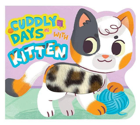 Cuddly Days with Kitten Board Book - Little Hippo Books