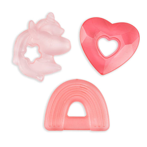 Cutie Coolers™ Water Filled Teethers (3-pack): Unicorn - Itzy Ritzy