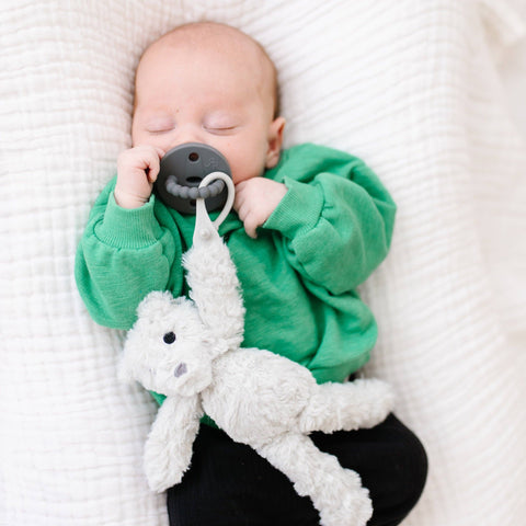 Cutie Cuddle (Plush Animal Lovey): White Bear - Ryan & Rose