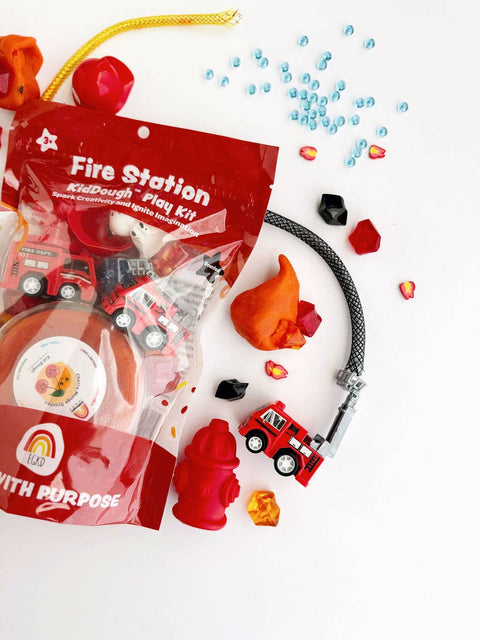 Fire Station (Cherry Mango) Play Dough Kit