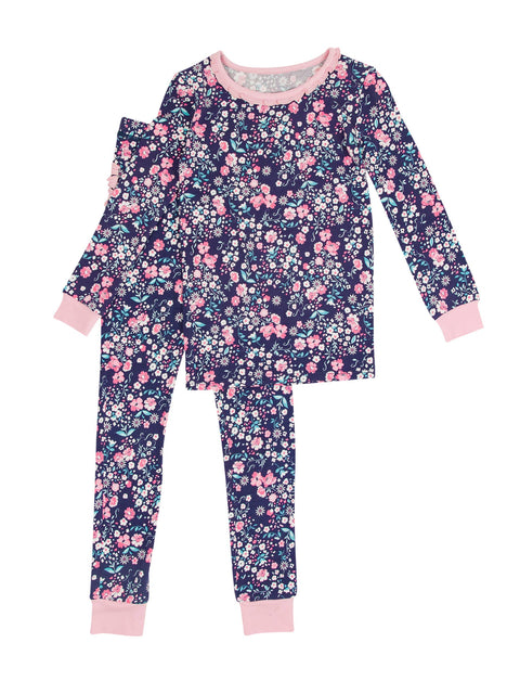 Moonlit Meadow Bamboo Ruffle Pajama Set