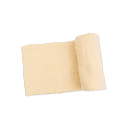 Muslin Swaddle Blanket - Solid Italian Straw
