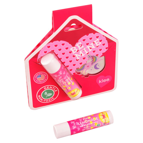 Lip Shimmer & Sticker Set: Hug & Kiss