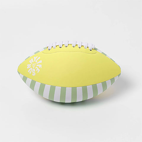 Neoprene Football - Tides Out Citrus