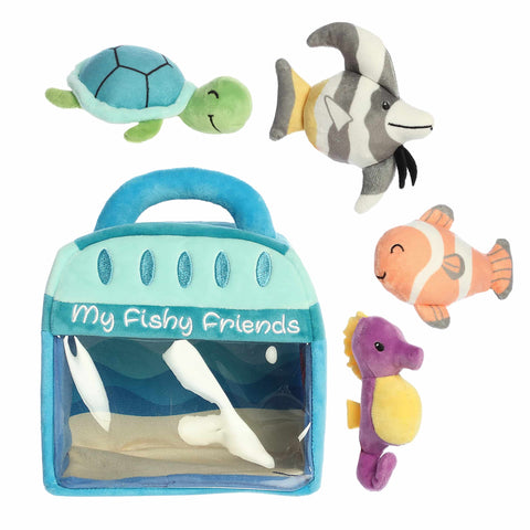 My Fishy Friends Plush Activity Set