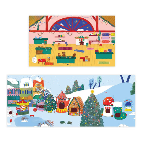 Sticker Play Reusable Activity Kit - Christmas Village