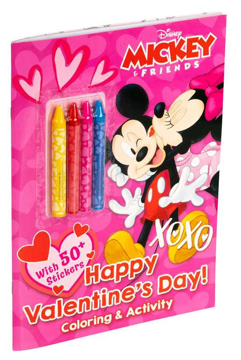 Disney Mickey Mouse Valentine's Day Coloring & Activity Book