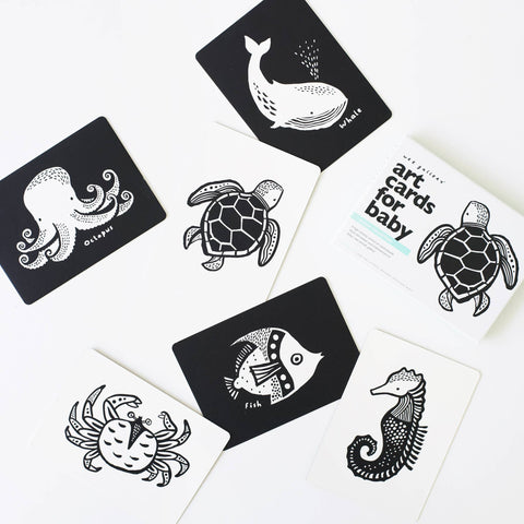 Art Cards for Baby - Ocean Animals