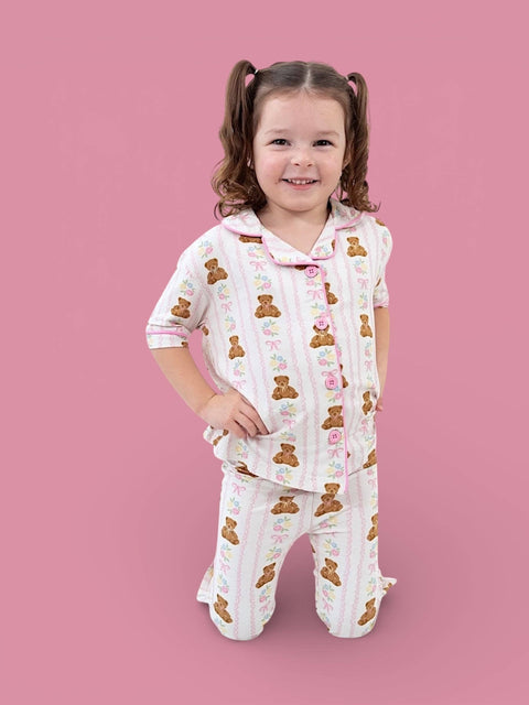Bear-Y Blossoms Dream Girl's Flare Set