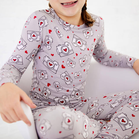 Capturing Hearts Pajamas Set