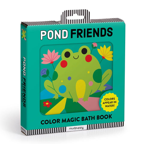 Color Magic Bath Book - Pond Friends