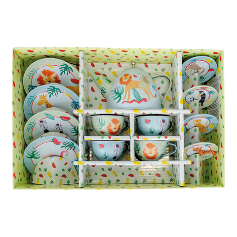 Jungle 14 Piece Tea Set