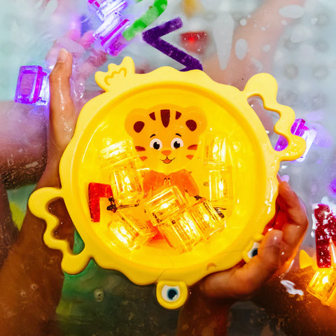 Daniel Tiger Character & Light-Up Cubes - Glo Pals