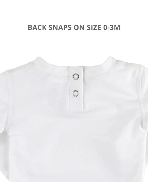 Long Sleeve Rash Guard - White