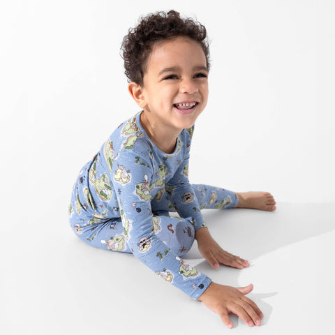 Kids Bamboo Pajama Set - Pirate Cove