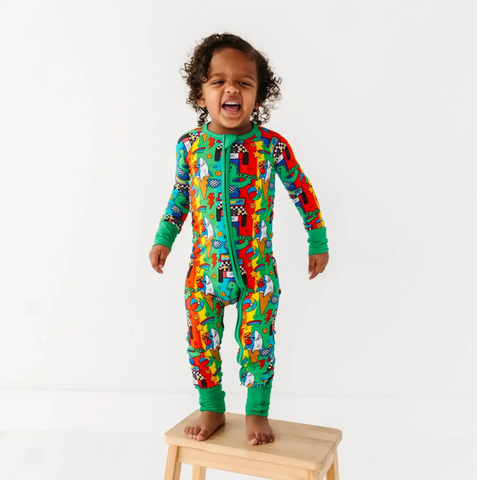 Riptide Riders Bamboo Convertible Footie