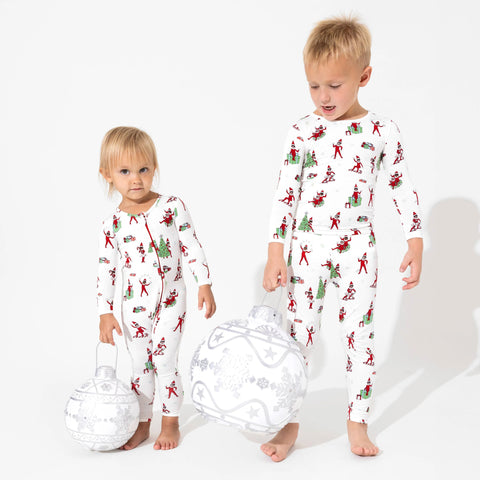 Kids Bamboo Pajama Set - The Elf on the Shelf