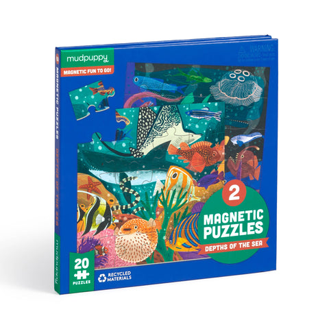 Depths of the Seas Magnetic Puzzle - Mudpuppy