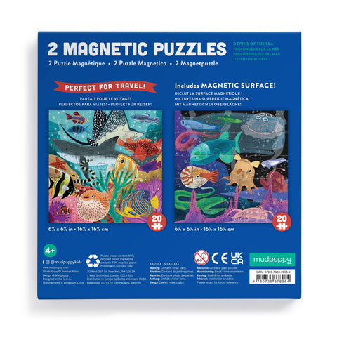 Depths of the Seas Magnetic Puzzle - Mudpuppy