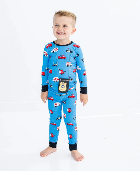 Deputy 2-Piece Pajama - Birdie Bean