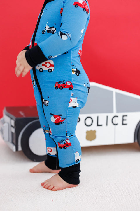 Deputy Convertible Romper - Birdie Bean