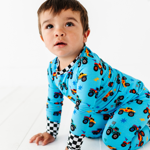 Monster Trucks Kids Pajama