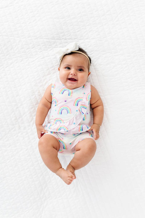Rainbow Skies Peplum Set
