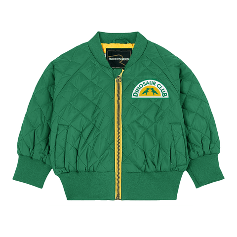 Dino Club Quilted Jacket - Rock Your Baby