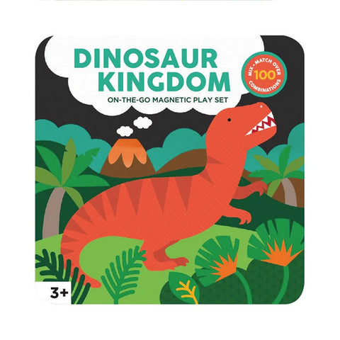 Dinosaur Kingdom Magnetic Play Set - Petit Collage