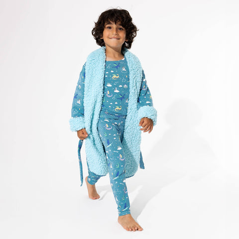 Dragon Dreams Bamboo Kids Pajamas - Bellabu Bear