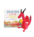 Dragons Love Tacos Book by Adam Rubin and Dragon Stuffed Animal from Merry Makers