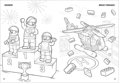 LEGO: Fun in LEGO City! Coloring Book