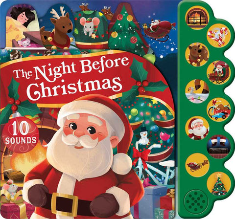 Night Before Christmas 10-Button Sound Book